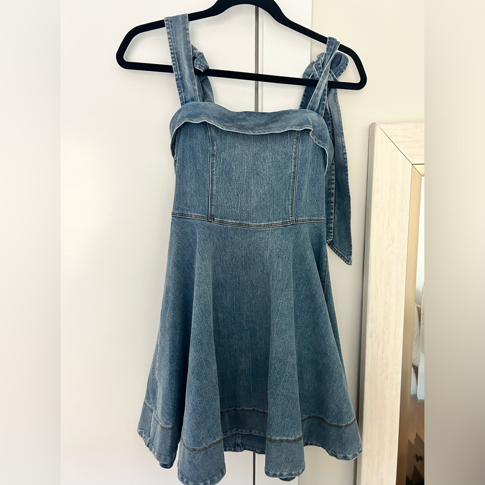 NWT - Denim Mini Dress